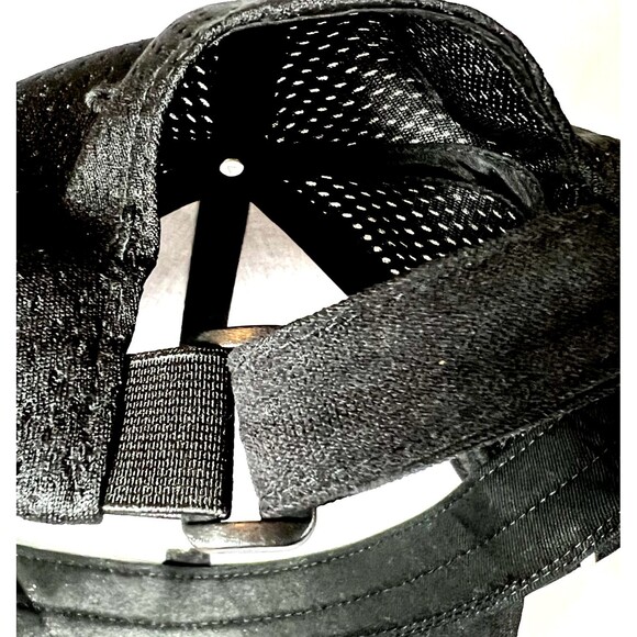 BMW Lifestyle M Series Cap Black w/White Stripes Adjustable Embroidered Logo - Picture 6 of 6